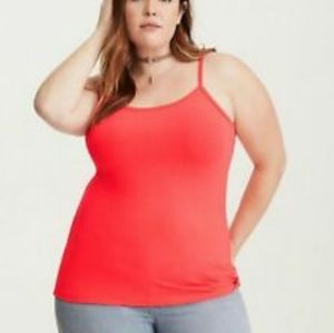 Torrid Coral Foxy Cami Size 1 NWOT